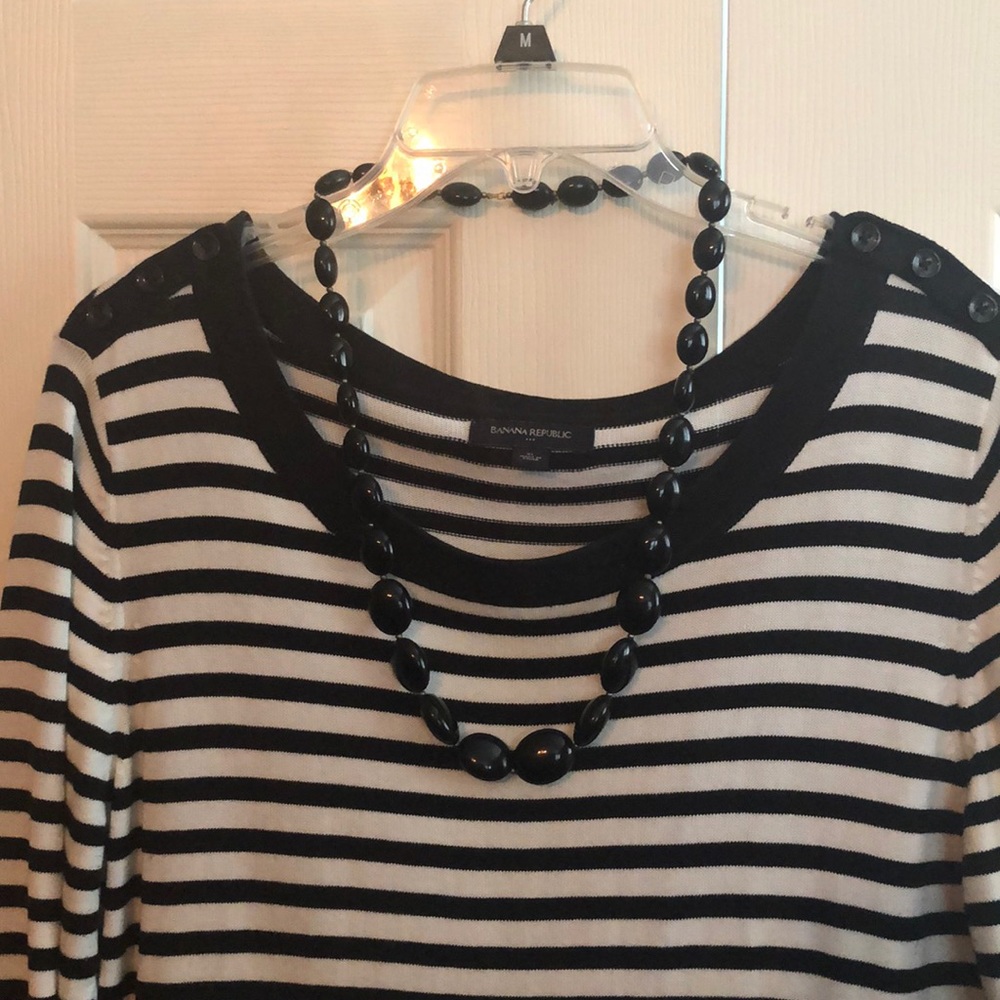 Great cotton Banana Republic stripped dress 👏🏻